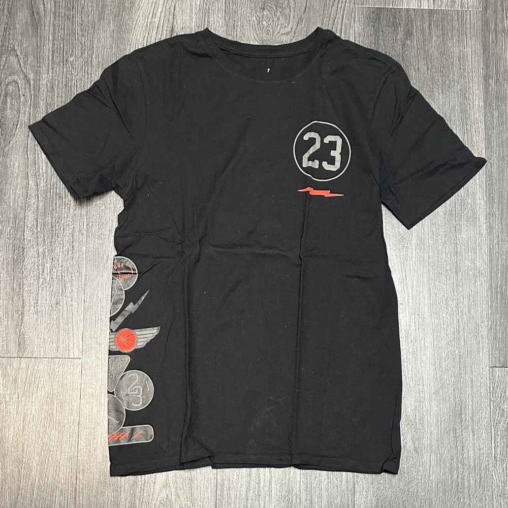 Nike Air Jordan Vintage Black Graphic Men's T-Shirt